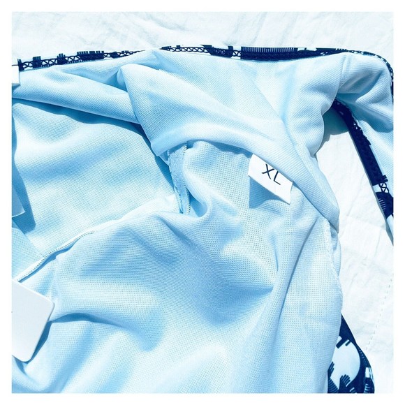 Christian Dior Navy White One Piece Swimsuit XLarge Logo New With Tags Classic - Picture 13 of 15